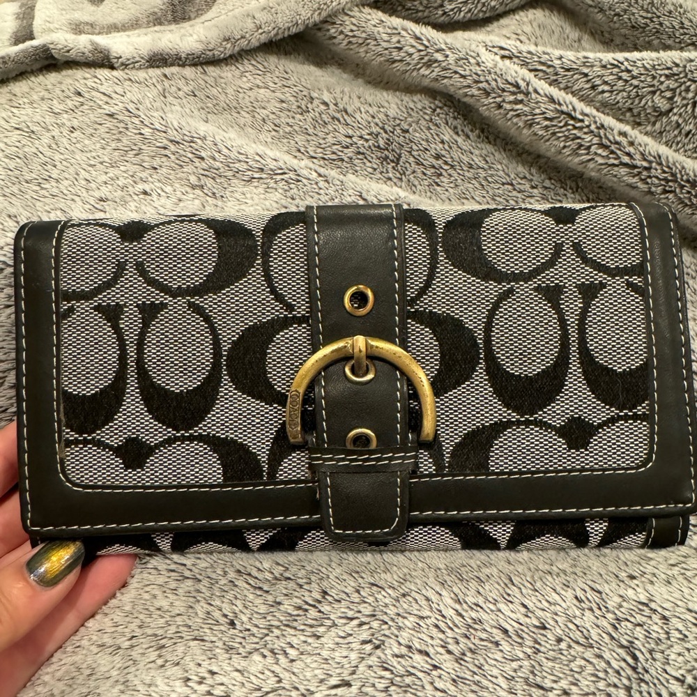 Coach bifold wallet